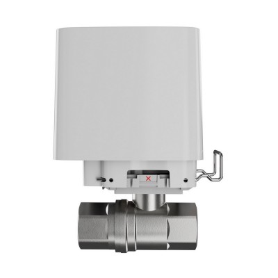 Комплект сигналізації та захисту від потопу Ajax StarterKit 2 white + Ajax WaterStop 1/2" white + у подарунок датчик затоплення Ajax LeaksProtect white