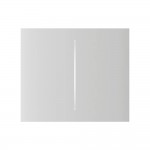 Кнопка Ajax CenterButton (2-gang) vertical white для двоклавішного вимикача Кнопка Ajax CenterButton (2-gang) vertical white для двоклавішного вимикача