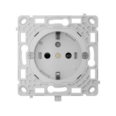 Комплект бездротової сигналізації Ajax StarterKit Cam (8EU) UA black Вимикач Ajax LightSwitch 1-gang Black одноклавішний + Реле Ajax OutletCore