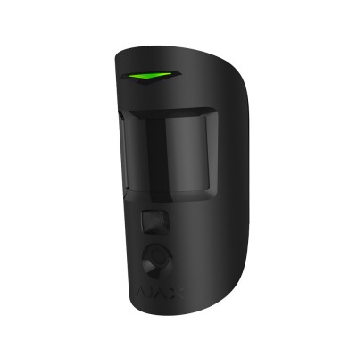 Беспроводной датчик движения Ajax MotionCam black с фотокамерой для подтверждения тревог