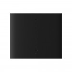 Кнопка Ajax CenterButton (2-gang) vertical black для двоклавішного вимикача Кнопка Ajax CenterButton (2-gang) vertical black для двоклавішного вимикача