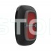 Беспроводная экстренная кнопка Ajax DoubleButton black с защитой от случайных нажатий