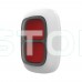 Беспроводная экстренная кнопка Ajax DoubleButton white с защитой от случайных нажатий