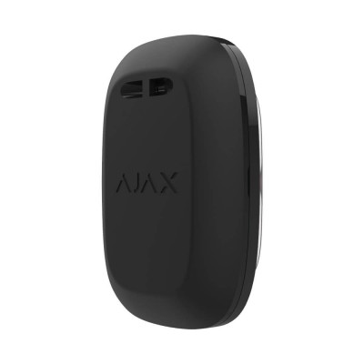 Беспроводная экстренная кнопка Ajax DoubleButton black с защитой от случайных нажатий