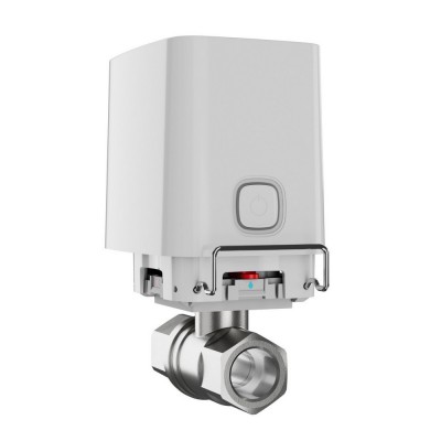 Комплект сигналізації та захисту від потопу Ajax StarterKit 2 white + Ajax WaterStop 1" white + у подарунок датчик затоплення Ajax LeaksProtect white