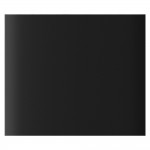 Кнопка Ajax CenterButton (1-gang) vertical black для одноклавішного вимикача