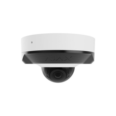 IP-відеокамера Ajax DomeCam Mini (5 Мп/2.8 мм) white, дротова з роздільною здатністю 5 Мп і кутом огляду до 110° IP-відеокамера Ajax DomeCam Mini (5 Мп/2.8 мм) white, дротова з роздільною здатністю 5 Мп і кутом огляду до 110°