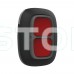 Беспроводная экстренная кнопка Ajax DoubleButton black с защитой от случайных нажатий