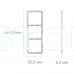 Рамка Ajax Frame (3 seats) vertical для трех розеток или выключателей Рамка Ajax Frame (3 seats) vertical для трех розеток или выключателей