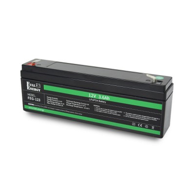 Аккумулятор LiFePO4 (литий железо фосфатный) 12В 3А·ч Full Energy FEG-123