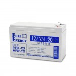 Аккумулятор гелевой 12В 7А·ч для ИБП Full Energy FEL-127