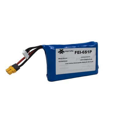 Акумулятор для FPV-дрона 6S1P Samsung 5000mAh INR21700-50S Li-Ion 21.6V 45A Акумулятор для FPV-дрона 6S1P Samsung 5000mAh INR21700-50S Li-Ion 21.6V 45A