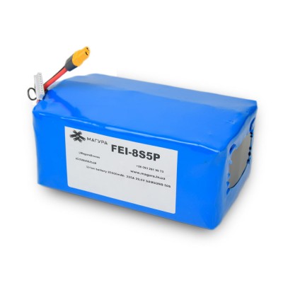 Аккумулятор для FPV-дрона 8S5P Samsung 25000mAh INR21700-50S Li-Ion 29.6V 225A