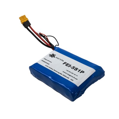 Акумулятор для FPV-дрона 5S1P Samsung 5000mAh INR21700-50S Li-Ion 18V 45A