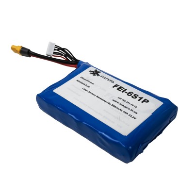 Аккумулятор для FPV-дрона 6S1P Samsung 5000mAh INR21700-50S Li-Ion 21.6V 45A Аккумулятор для FPV-дрона 6S1P Samsung 5000mAh INR21700-50S Li-Ion 21.6V 45A