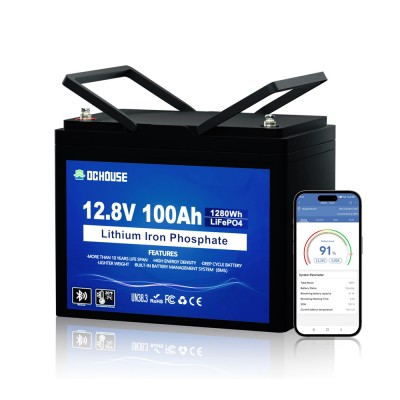 Акумулятор LiFePO4 DC HOUSE 12.8V 100Ah Bluetooth