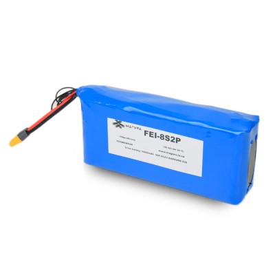 Акумулятор для FPV-дрона 8S2P Samsung 10000mAh INR21700-50S Li-Ion 29.6V 90A Акумулятор для FPV-дрона 8S2P Samsung 10000mAh INR21700-50S Li-Ion 29.6V 90A