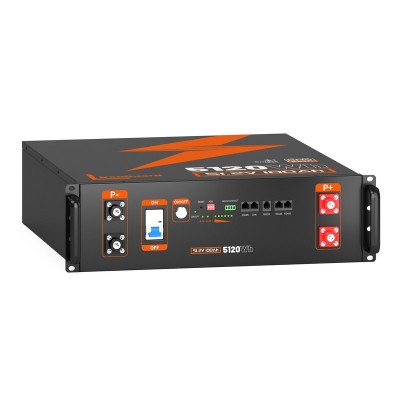 Акумулятор LiFePo4 HS48V100AH10 51.2В 100А·рік (3U) 5.12кВт·рік