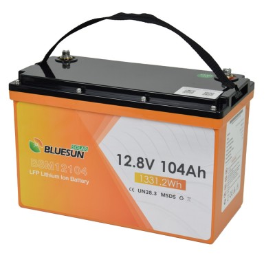 Акумулятор LiFePO4 (літій залізо фосфатний) 12.8В 104А·год Bluesun BSM12104 LFP Акумулятор LiFePO4 (літій залізо фосфатний) 12.8В 104А·год Bluesun BSM12104 LFP