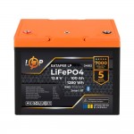 Аккумулятор Logicpower LP LiFePO4 12,8V - 100 Ah (1280Wh) (BMS 100A/50А) пластик Smart BT