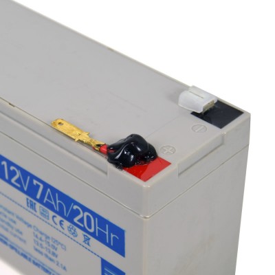 Акумулятор гелевий 12В 7А·год для ДБЖ Full Energy FEL-127 (відновлені клеми)