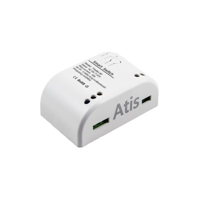 Бездротове низьковольтне реле для керування приладами ATIS-101DCRS-T з підтримкою Tuya Smart