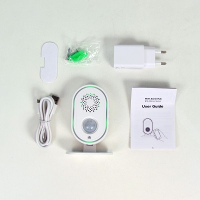 Сигналізація ATIS-850Т Wi-Fi з інфрачервоним датчиком, вбудованою сиреною та підтримкою Tuya Smart Сигналізація ATIS-850Т Wi-Fi з інфрачервоним датчиком, вбудованою сиреною та підтримкою Tuya Smart