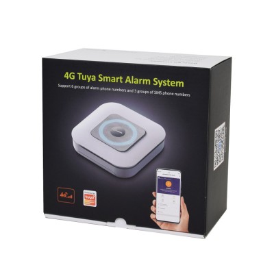 Комплект бездротової 4G сигналізації ATIS Kit 4G 400T з підтримкою застосунку Tuya Smart Комплект бездротової 4G сигналізації ATIS Kit 4G 400T з підтримкою застосунку Tuya Smart