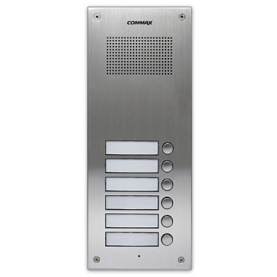 Аудіопанель Commax DR-6UM на 6 абонентів Аудіопанель Commax DR-6UM на 6 абонентів