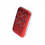 Мультичастотний універсальний пульт 4-х канальний для керування автоматикою воріт і шлагбаумами червоний Мультичастотний універсальний пульт 4-х канальний для керування автоматикою воріт і шлагбаумами червоний