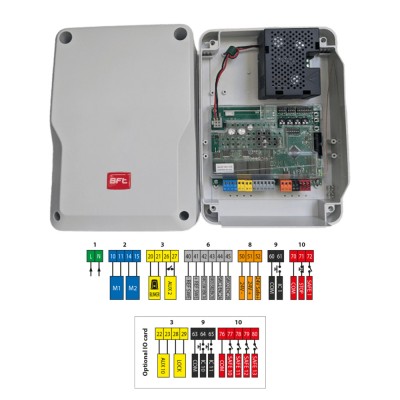 Автоматика для розпашних воріт BFT KUSTOS BT B40 KIT комплект