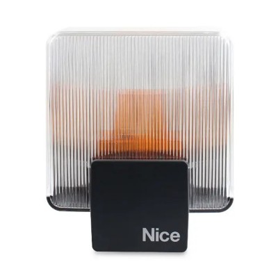 Сигнальна лампа Nice ELAC 230В з вбудованою антеною для воріт та шлагбаумів Сигнальна лампа Nice ELAC 230В з вбудованою антеною для воріт та шлагбаумів