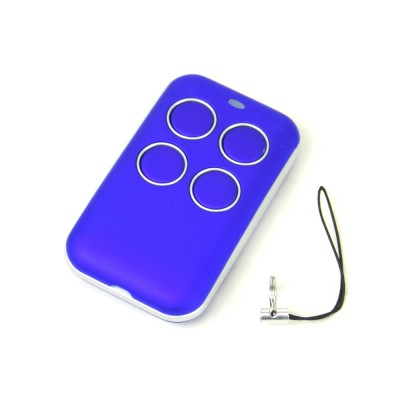 Мультичастотний універсальний пульт 4-х канальний для керування автоматикою воріт і шлагбаумами синій Мультичастотний універсальний пульт 4-х канальний для керування автоматикою воріт і шлагбаумами синій