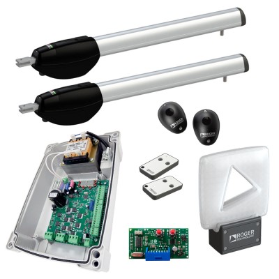Комплект автоматики для розпашних воріт Roger KIT BE20/410