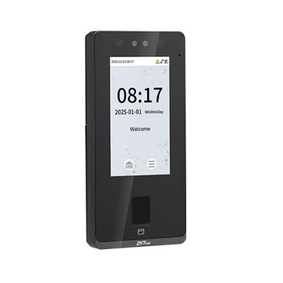Біометричний термінал ZKTeco SenseFace 4A [FP][ID] розпізнавання обличчя та відбитків пальців зі зчитувачем карток