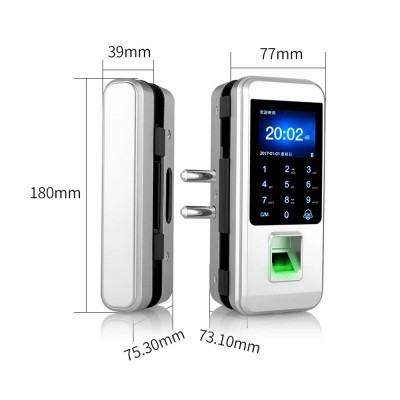 Смарт-замок Lock300 біометричний для скляних та металопластикових дверей