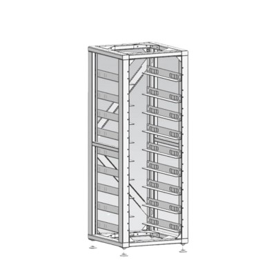 Стандартная стойка 19 дюймов, (8 шт.) 3U-LRACK Deye для аккумуляторов