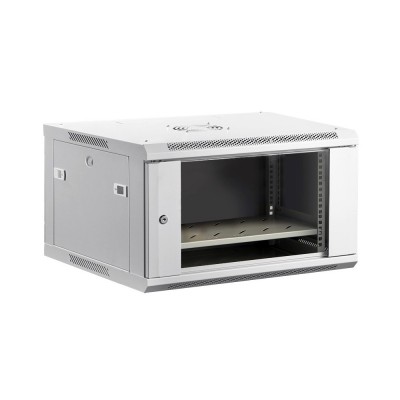 Шафа комутаційна настінна ALP-6406-G 600*450*370（6U） сіра