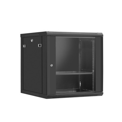 Шафа комутаційна настінна ALP-6612-B 600*600*635（12U） чорна