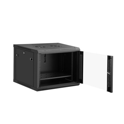 Шафа комутаційна настінна ALP-6409-B 600*450*500（9U） чорна