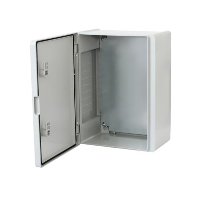 Щит ERKA 025 500 x 600 x 230 мм з монтажною панеллю і опаловими дверцятами