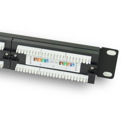 Патч-панель AXON LINK ALPP24-C5e-RJ45-1U Cat 5e, 24*RJ45 1U