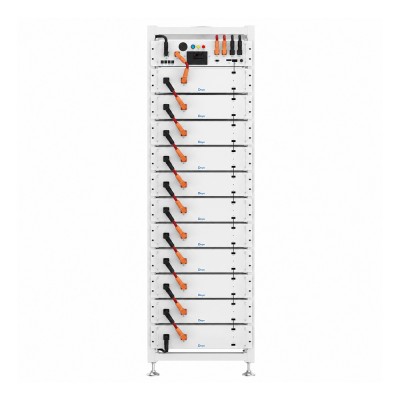 Стійка Deye BOS-A-Rack-14 floors на 14 акумуляторних модулів для систем накопичення енергії Стійка Deye BOS-A-Rack-14 floors на 14 акумуляторних модулів для систем накопичення енергії