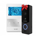 Відеодомофон Slinex SQ-04M white + Відеопанель Slinex ML-16HR black Відеодомофон Slinex SQ-04M white + Відеопанель Slinex ML-16HR black