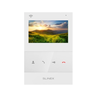 Видеодомофон Slinex SQ-04N Cloud white с Wi-Fi, детектором движения и записью видео