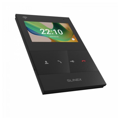 Відеодомофон Slinex SQ-04N Cloud black з Wi-Fi, детектором руху і записом відео Відеодомофон Slinex SQ-04N Cloud black з Wi-Fi, детектором руху і записом відео