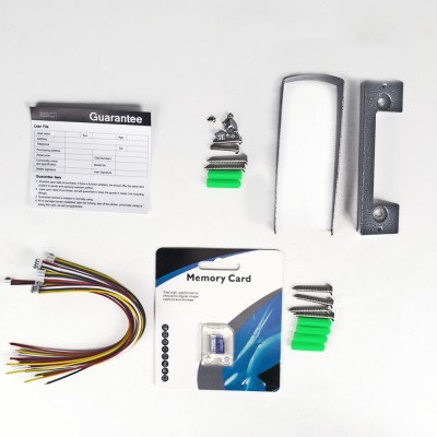 Комплект видеодомофона JT1200 Kit: видеодомофон 7", видеопанель, карта памяти 32 ГБ в комплекте