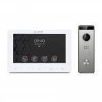 Комплект відеодомофон BCOM BD-780FHD White + відеопанель Tantos Triniti FHD Комплект відеодомофон BCOM BD-780FHD White + відеопанель Tantos Triniti FHD