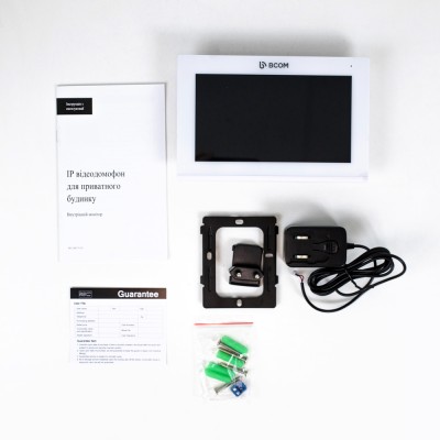 IP-відеодомофон BCOM BD-870 IP/T White з підтримкою Tuya Smart IP-відеодомофон BCOM BD-870 IP/T White з підтримкою Tuya Smart