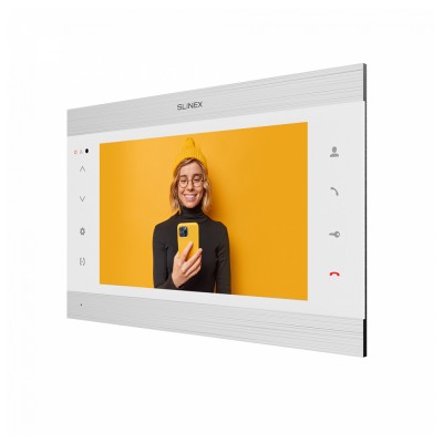 Відеодомофон Slinex SL-10N Cloud (silver + white) з Wi-Fi, детектором руху і записом відео Відеодомофон Slinex SL-10N Cloud (silver + white) з Wi-Fi, детектором руху і записом відео